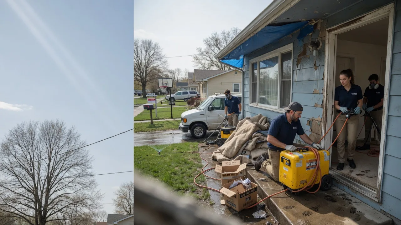 Basement Flood Cleanup in Loveland, OH near me